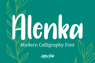 Alenka: A Playful Script Font for Modern Editorial Design