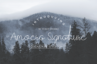 Amoera Signature: A Handwritten Font for Elegant Branding