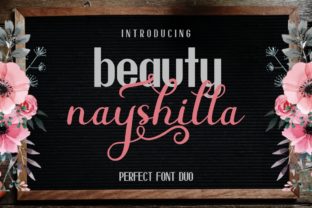 Beauty Nayshilla Duo Font Review