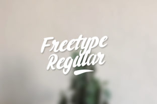 Bring Handmade Charm to Life with Freetype Regular Font