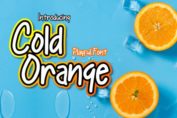 Cold Orange: A Playful Typeface for Modern Web Design
