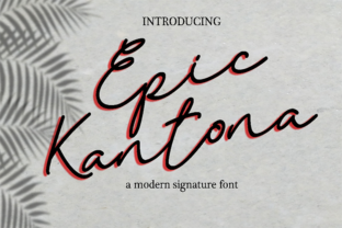 Epic Kantona Font: Elevate Your Brand Identity