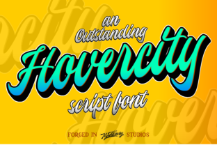 Hovercity Font: A Bold Script for Branding