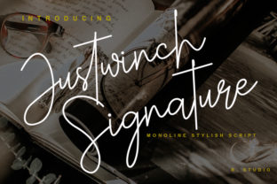 Justwinch Signature Font for Professional Branding