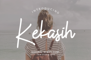 Kekasih Font: A Handwritten Script for Makers