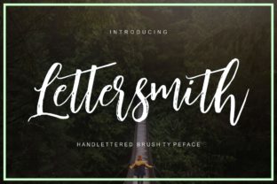 Lettersmith: A Handwritten Font for Editorial Charm