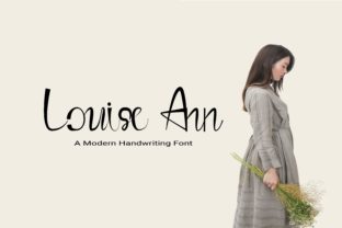 Louise Ann Font Review: A Handwritten Typeface for Elegant Brands