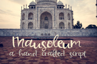 Mausoleum Font: Elevating Web Design with Hand-Crafted Script