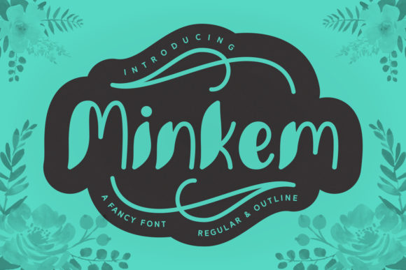Minkem Font: A Playful Typeface for Summer Brands