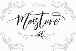 Moisture Ink: A Script Font for Editorial Design