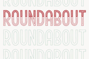 Roundabout Font Review: A Playful Display Typeface for Web Design