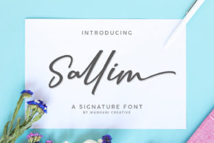 Sallim Font: A Fresh Handwritten Typeface for Branding
