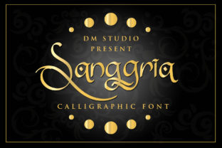 Sanggria: A Handwritten Typeface for Editorial Elegance