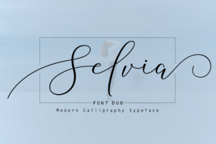Selvia Duo: A Handwritten Font for Branding
