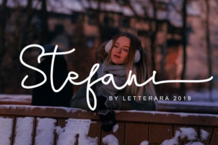 Stefani Family: A Handwritten Typeface for Digital Branding