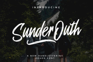 Sunder Outh: A Bold Script Font for Campaigns