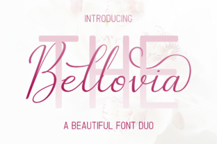 The Bellovia Duo: A Luxury Font Pair for Branding