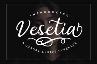 Vesetia Font: Elevating Brand Identity with Luxury Script