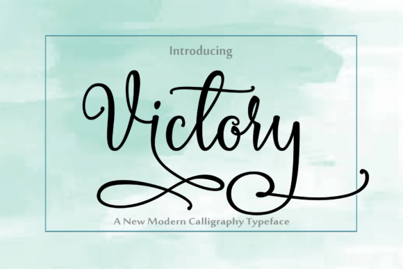 Victory Font: Elevate Web Design with Handwritten Style
