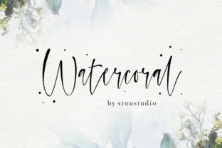 Watercoral: A Handwritten Font for Modern Web Design