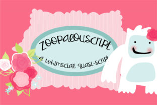 Zoopalouscript Font: Whimsical Handcrafted Charm